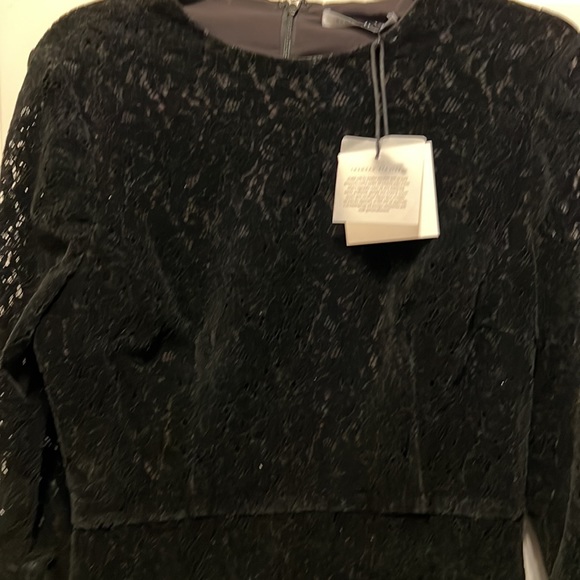 Nordstrom Velvet black cocktail dress - Picture 5 of 11